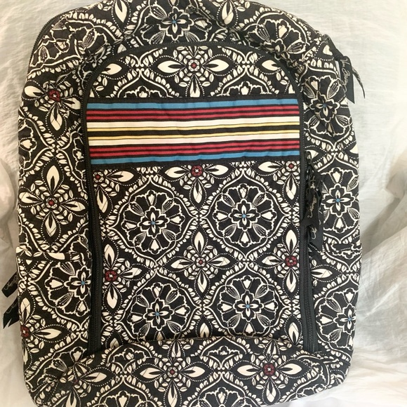 Vera Bradley Large Laptop Backpack - Picture 1 of 6